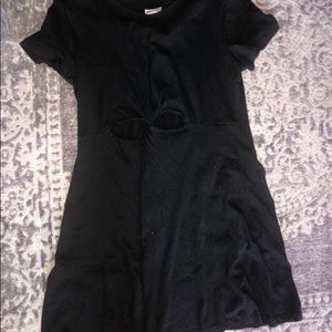 Cut out T-shirt dress
